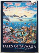 Image of the puzzle 1500, Diset, Tales of Tavarua, by Charles Lynn Bragg, Sealed Bag, Picture of the box