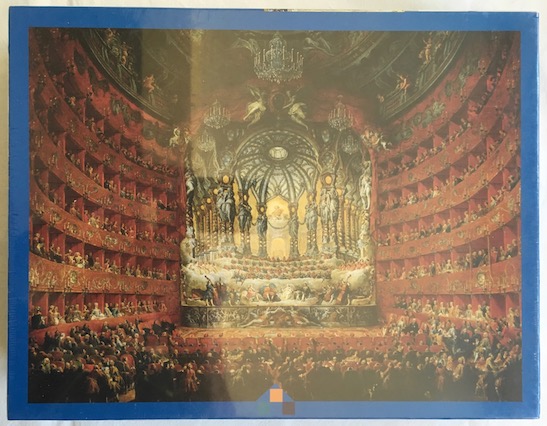 1000, Impronte Edizioni, Festa in Teatro a Roma, by Giovanni Panini, Listed by Jorge Image of the puzzle 1000, Impronte Edizioni, Festa in Teatro a Roma, by Giovanni Panini