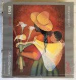 Image of the puzzle 1500, Art Stones, The Seller of Arums, Louis Toffoli, Complete, Picture of the box