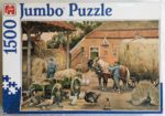 Image of the puzzle 1500, Jumbo, The Last Hay Load, Cornelis Jetses, Complete, Picture of the box