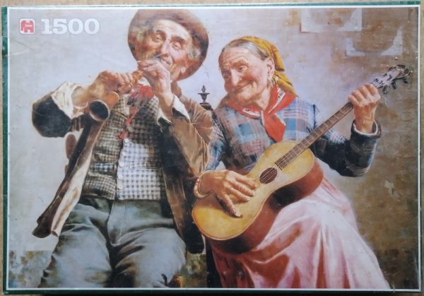 Image of the puzzle 1500, Jumbo, Sweet Music, by Eugenio Zampighi, Factory Sealed, Picture of the box