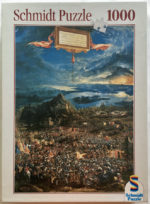 Image of the puzzle 1000, Schmidt, Battle of Issus, Complete, Picture of the box
