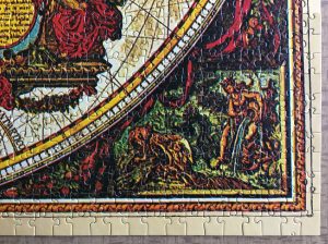 Image of the puzzle 6000, Schmdit, Historic Map of the World, Replacements, Bottom Right Corner