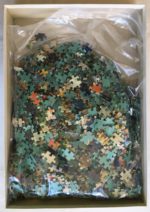 Image of the puzzle 1500, White Horse, On the Terrace, by Pierre-Auguste Renoir, Complete, Picture of the bag