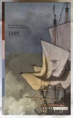 Image of the puzzle 1000, Rijksmuseum, The Cannon Shot, by Willem van de Velde the Younger, Picture of the box