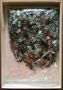 Image of the puzzle 1500, Educa, On the Terrace, by Pierre-Auguste Renoir, Complete, Picture of the bag