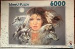 Image of the puzzle 6000, Schmidt, Indian Summer, Joy Caros, Sealed Bag, Picture of the box