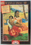 Image of the puzzle 1500, Educa, Nafea Faa Ipoipo, Paul Gauguin, Factory Sealed, Picture of the box