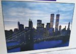 Image of the puzzle 3000, Yanoman, Purple Time, New York, Sealed Bag, Picture of the side
