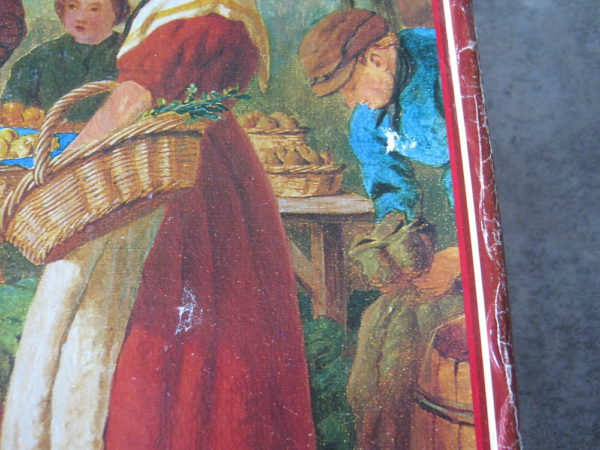 Image of the puzzle 4000, Waddingtons, Market Day, Henry Charles Bryant, Sealed Bag, Detail of the box