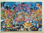 Image of the puzzle 500, Heye, American Fast Food, by Michael Ryba, Complete, Picture of the puzzle