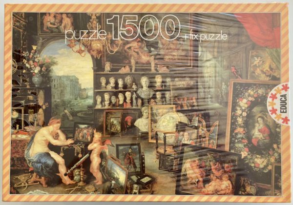 Image of the puzzle 1500, Educa, The View, Jan Brueghel the Elder, Factory Sealed, Picture of the box