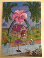 Image of the puzzle 750, Heye, Home Sweet Home, by Guillermo Mordillo, Complete, Picture of the puzzle assembled
