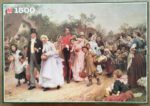 Image of the puzzle 1500, Jumbo, The Village Wedding, by Sir Luke Fildes, Complete, Picture of the box