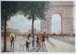Image of the puzzle 1000, Waddingtons, A Sunny Afternoon near the Arc de Triomphe, Picture of the puzzle assembled