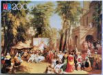 Image of the puzzle 2000, MB, Fair in the Champs-Élysées, by William Parrott, Sealed Bag, Picture of the box