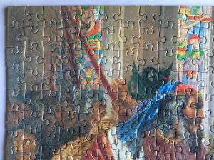 Image of the Top Left corner of Puzzle 1500, Jumbo, Trial of William Wallace, for Replacements