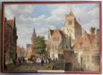 Image of the Puzzle 4000, Waddingtons, A Street Scene in Amsterdam, Sealed Bag, Picture of the Box