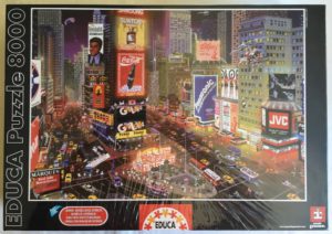 Image of Puzzle 8000, Educa, An Evening in Times Square, Factory Sealed
