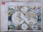 Image of the puzzle 1500, Jumbo, Antique Map, Complete, Picture of the box