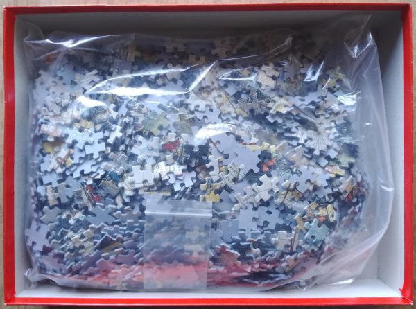 Image of the puzzle 1500, Jumbo, Antique Map, Complete, Picture of the bag