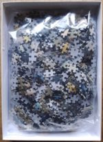 Image of the puzzle 1000, Puzzelman, The Milkmaid, by Johannes Vermeer, Complete, Picture of the bag