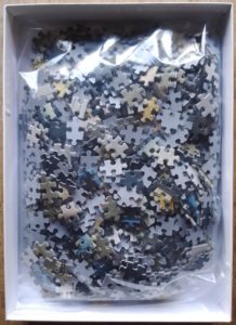 Image of the puzzle 1000, Puzzelman, The Milkmaid, by Johannes Vermeer, Complete, Picture of the bag