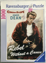 Image of the puzzle 1000, Ravensburger, Rebel Without a Cause, Complete, Picture of the box