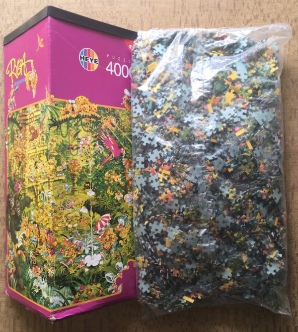 Image of the puzzle 4000, Heye, Amazonas, by Michael Ryba, Sealed Bag, Picture of the bag