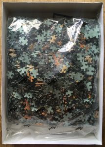 Image of the puzzle 2000, Diset, The Burial of the Count of Orgaz, by El Greco, Sealed Bag, Picture of the bag