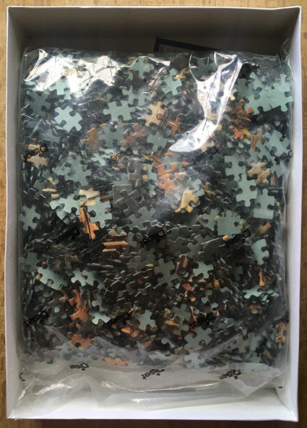 Image of the puzzle 2000, Diset, The Burial of the Count of Orgaz, by El Greco, Sealed Bag, Picture of the bag