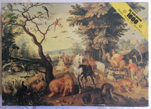 Image of the Puzzle Puzzle 1000, Flamenco, Noah Ark, Complete, Picture of the Box