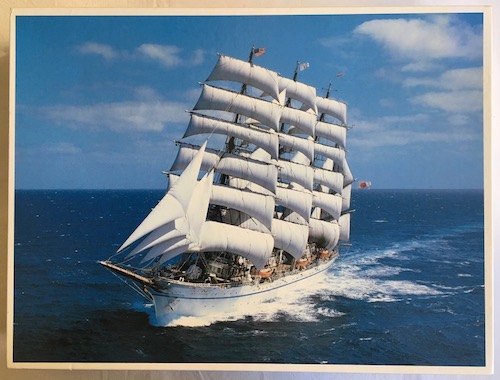 Image of the Puzzle 3000, Central Hobby, Nippon Maru Ship, Sealed Bag, Picture of the Box