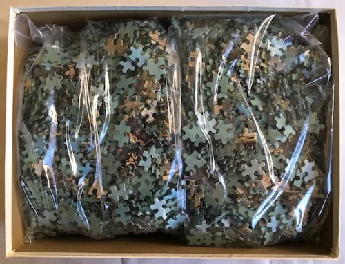 4000, Arrow, The Connoisseur Jigsaw Puzzle 5460, Complete, Picture of the bag