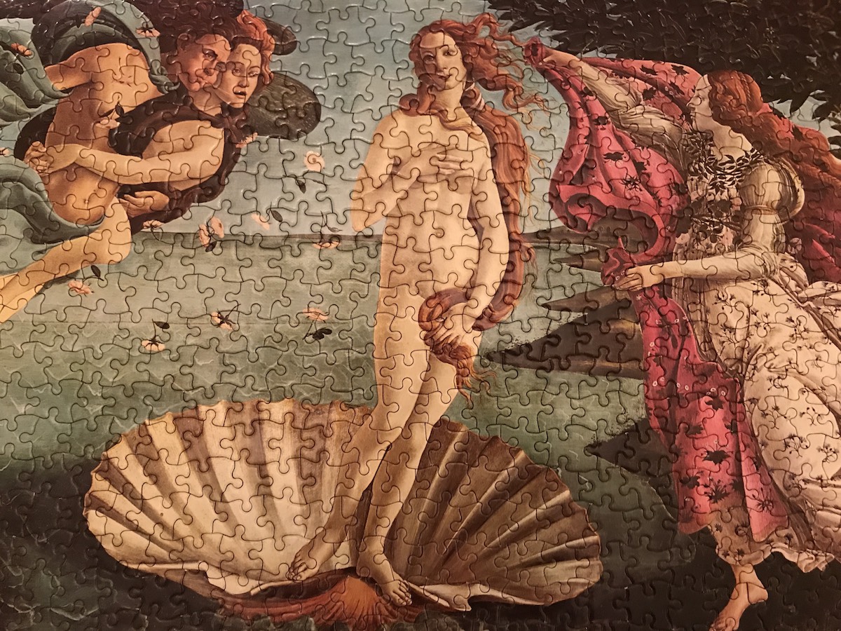 Sandro The Birth of Venus TOMAX A3 size 1000 piece Jigsaw puzzles Botticelli 