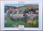 Image of the puzzle 2000, Nathan, The Pig Keeper in Brittany, by Paul Gauguin, Complete, Picture of the box