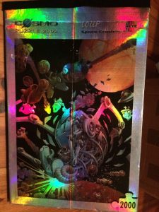 Image of the puzzle 2000, Heye, Space Crash, by Jean-Jacques Loup, Sealed Bag, Picture of the box