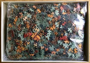 Image of the Puzzle 3000, Ravensburger, The Adoration of the Magi, Sealed Bag, Picture of the Bag