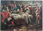 Image of the puzzle 1500, Nathan, The Oyster Lunch, by Jean François de Troy, Picture of the box