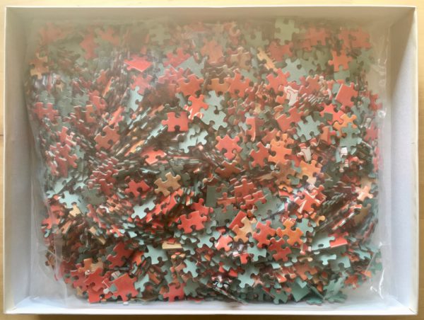 Image of the puzzle 2000, Artbox, Gone with the Wind (Movie Poster), Sealed Bag, Picture of the bag