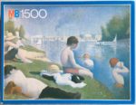 Image of the puzzle 1500, MB, Bathers at Asnières, by Georges Seurat, Sealed Bag, Picture of the box