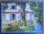 Image of the puzzle 1500, MB, House at Rueil, by Édouard Manet, Picture of the box