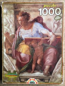 Image of the Puzzle 1000, Educa, The Prophet Daniel, Picture of the Box