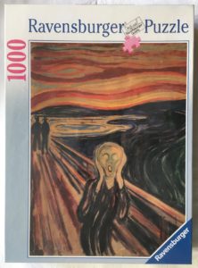 Image of the Puzzle 1000, Ravensburger, The Scream, Factory Sealed