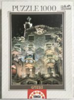 Image of the puzzle 1000, Educa, Casa Batlló, by Antoni Gaudí, Complete, Picture of the box