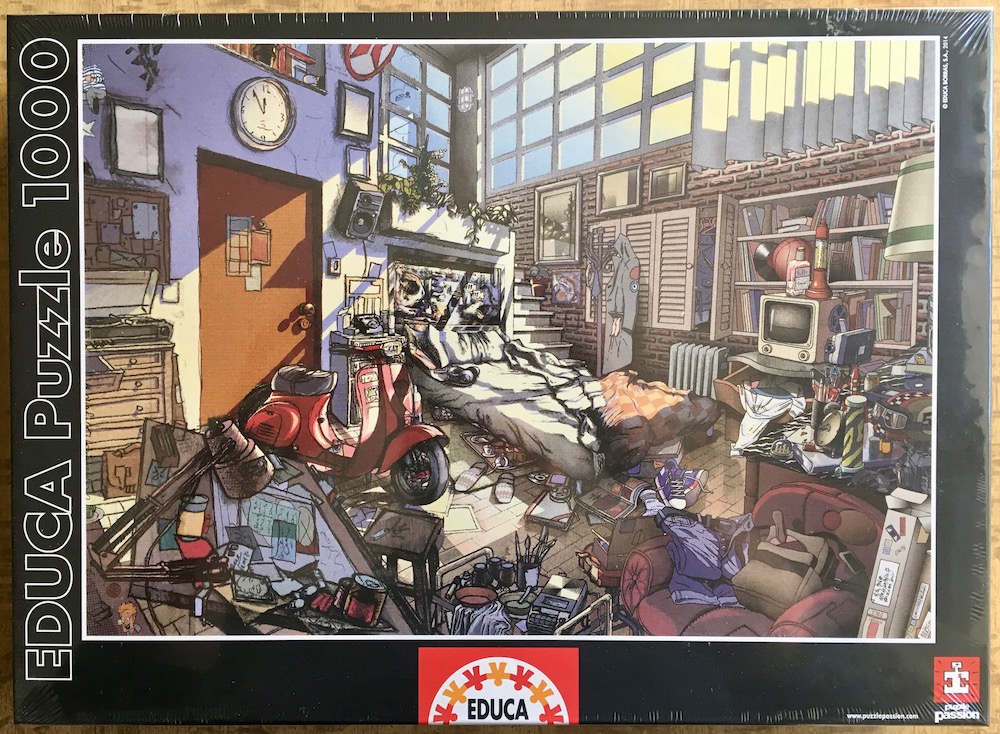 1000, Educa, Spring, b Arly Jones, Factory Sealed, 1000EDU20180912 Image of the puzzle 1000, Educa, Spring, b Arly Jones, Factory Sealed