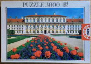 Image of the puzzle 3000, Educa, Schleissheim Palace, Germany, Sealed Bag, Picture of the box