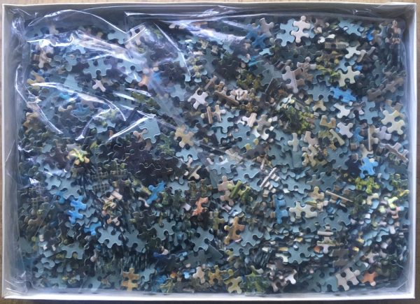 Image of the puzzle 4000, Waddingtons, Linderhof Palace, Germany, Sealed Bag, Picture of the bag