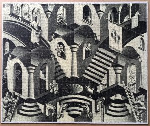 Image of the Assembled Puzzle 1000, Selegiochi, Cocanve and Convex