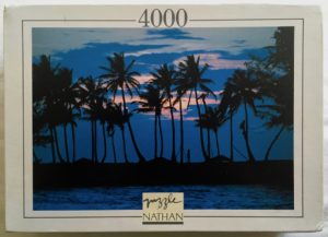 Image of the Puzzle 4000, Nathan, Sunset, Sealed Bag, Picture of the Box